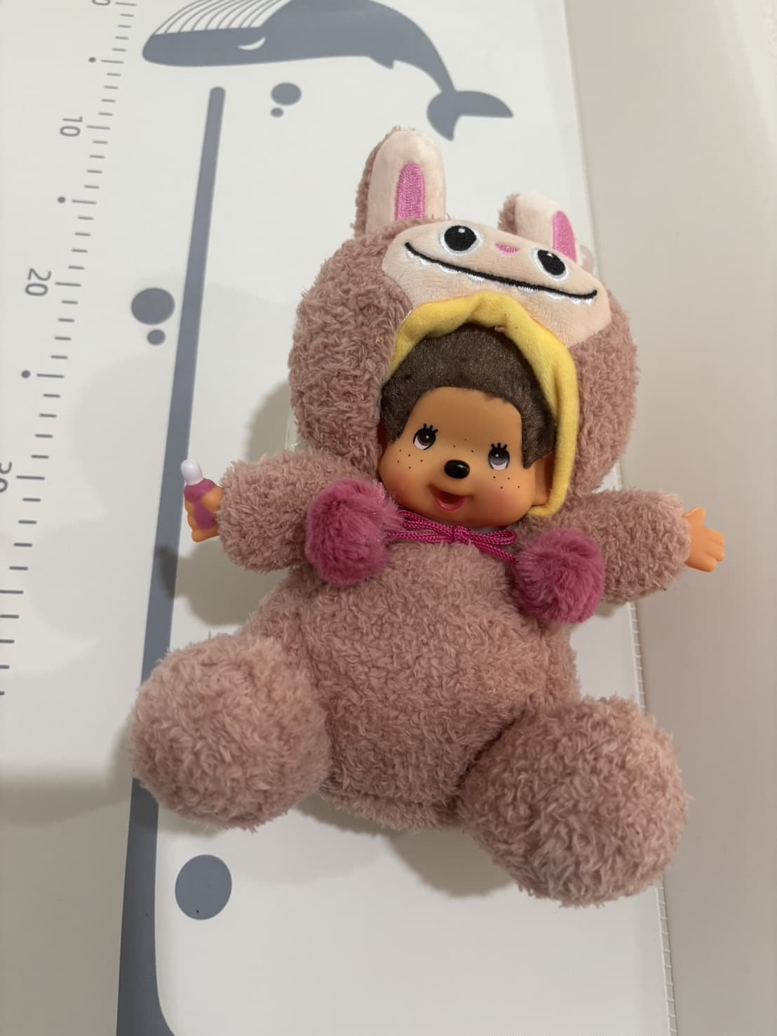 ตุ๊กตาสติช Monchhichiน้ำตาล